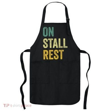 On Stall Rest Horse Apron