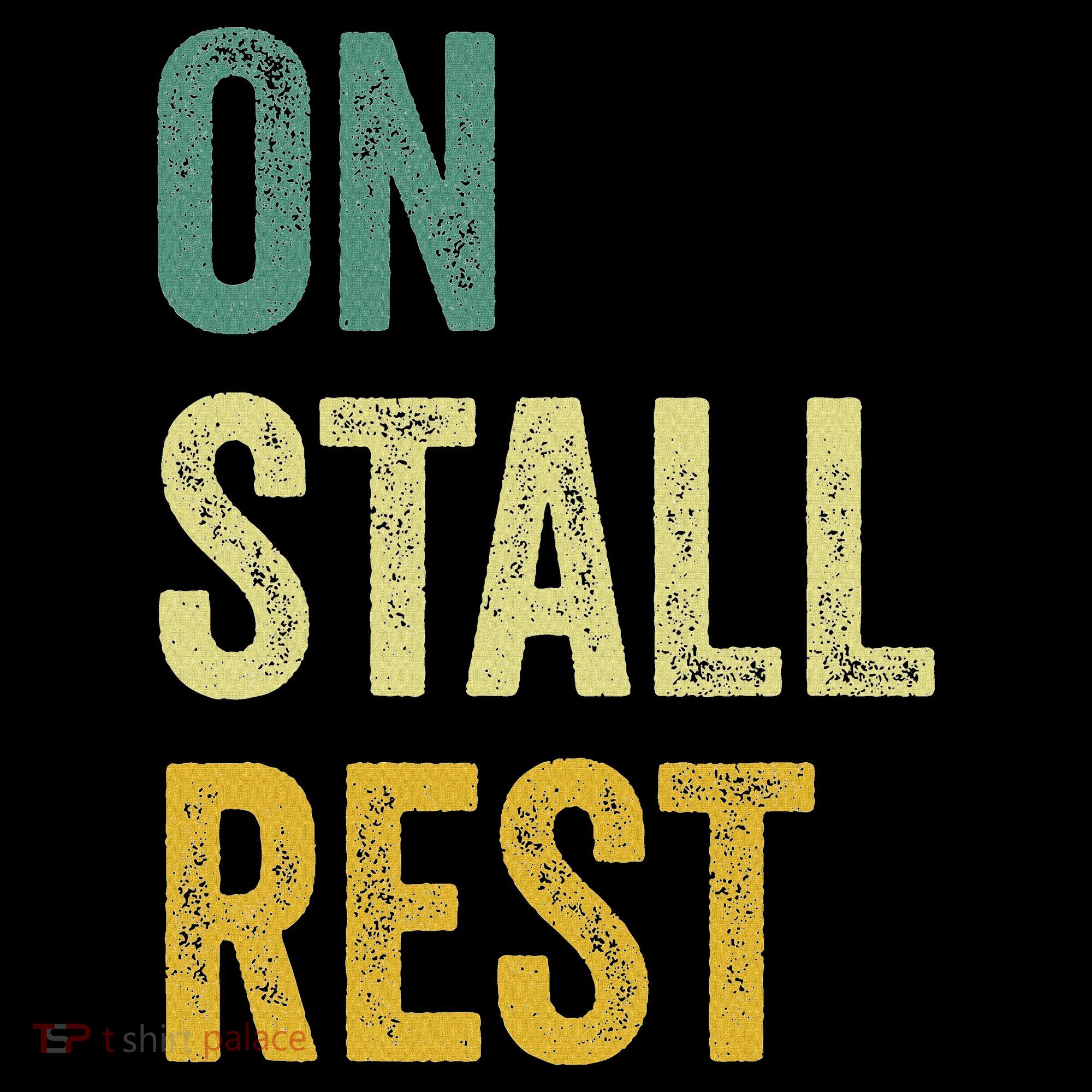 On Stall Rest Horse Apron