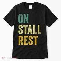 On Stall Rest Horse Tall T-Shirt thumb 0