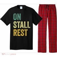 On Stall Rest Horse Pajama Set thumb 0