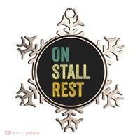 On Stall Rest Horse Ornament thumb 0