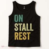 On Stall Rest Horse Tank Top thumb 2