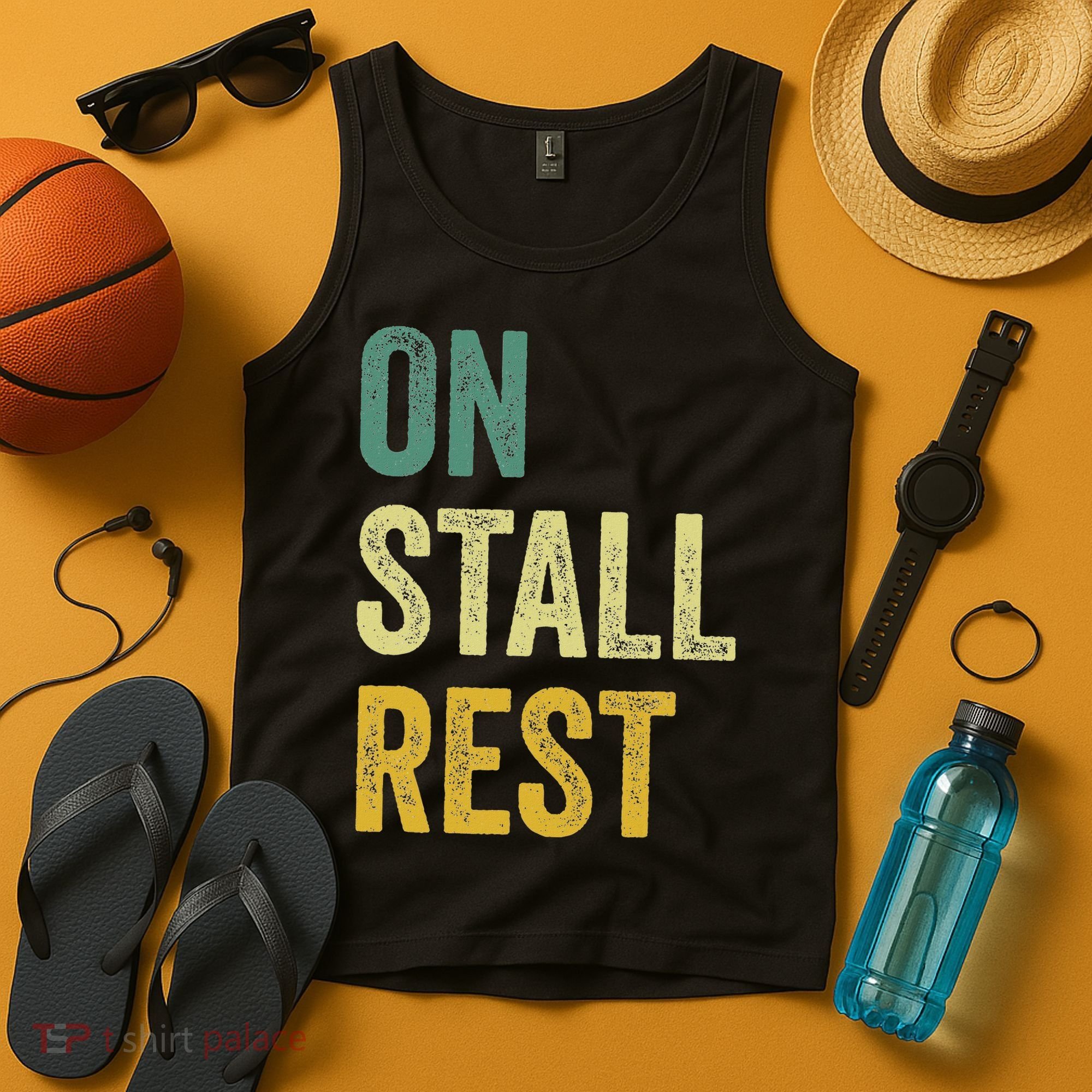 On Stall Rest Horse Tank Top