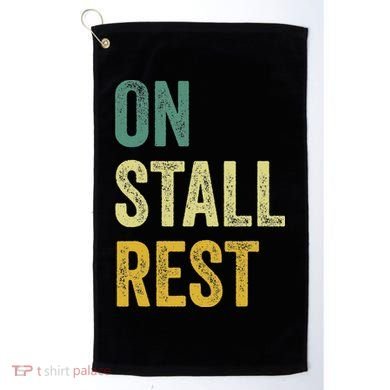 On Stall Rest Horse Golf Towel