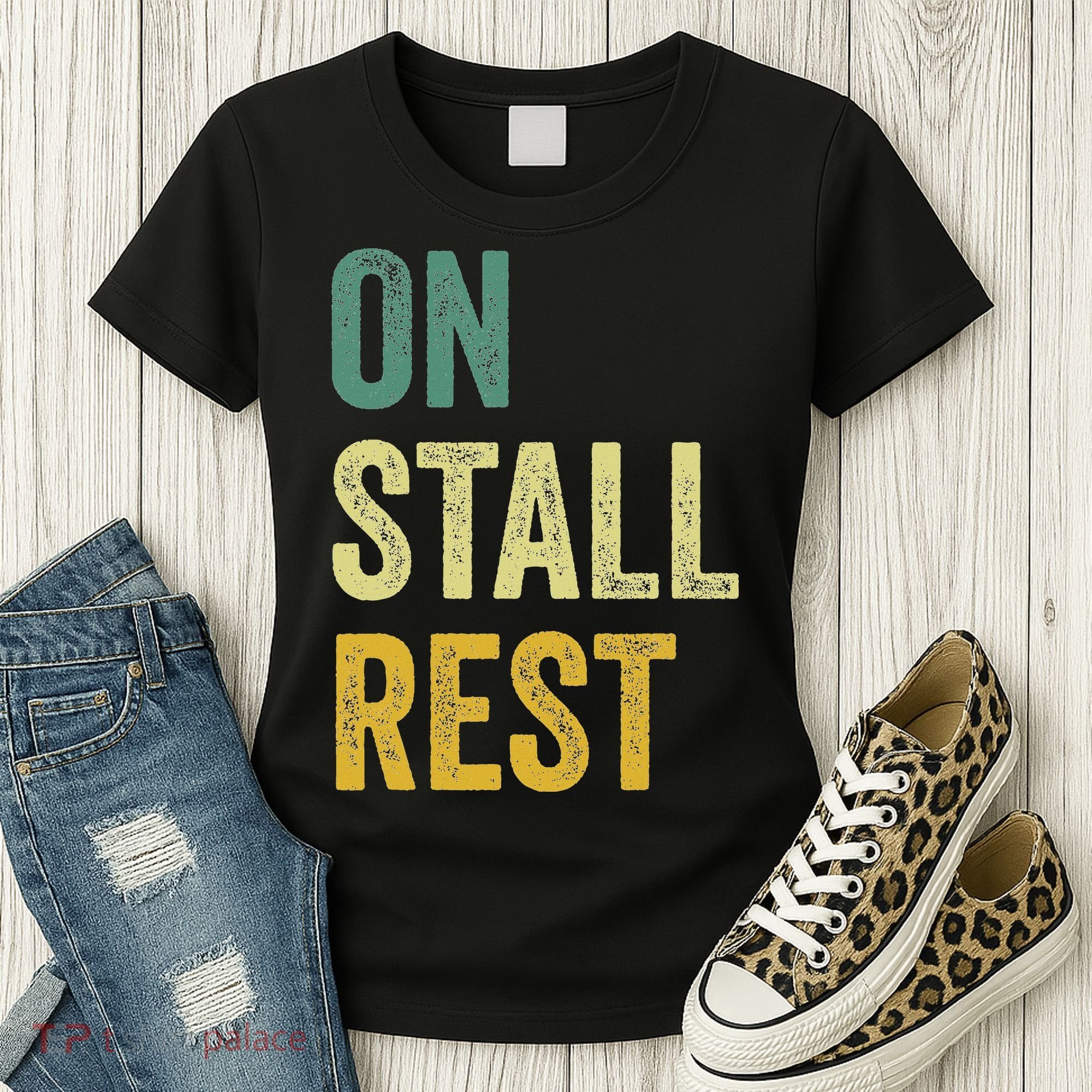 On Stall Rest Horse Women's T-Shirt