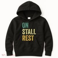 On Stall Rest Horse Kids Hoodie thumb 0