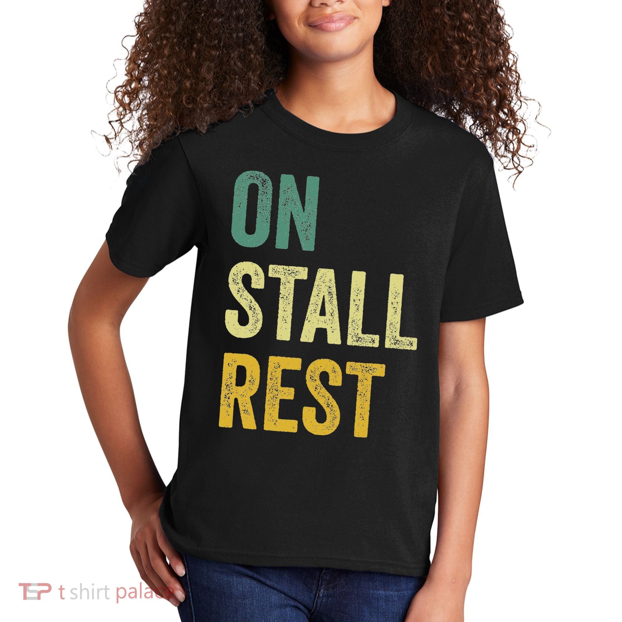 On Stall Rest Horse Kids T-Shirt