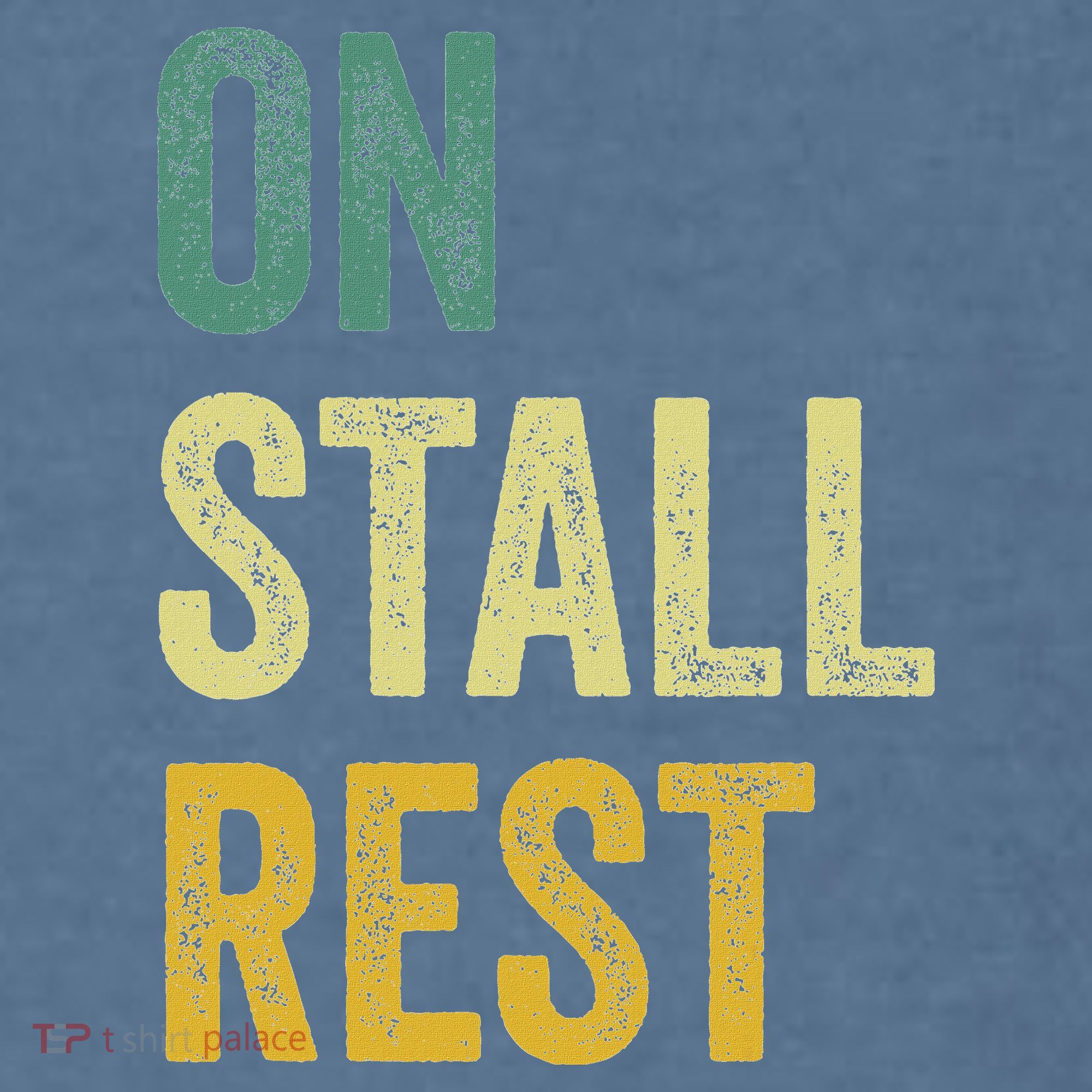 On Stall Rest Horse Garment-Dyed Sweatshirt
