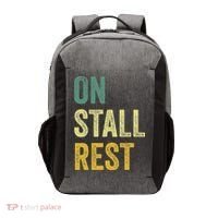 On Stall Rest Horse Vector Backpack thumb 0