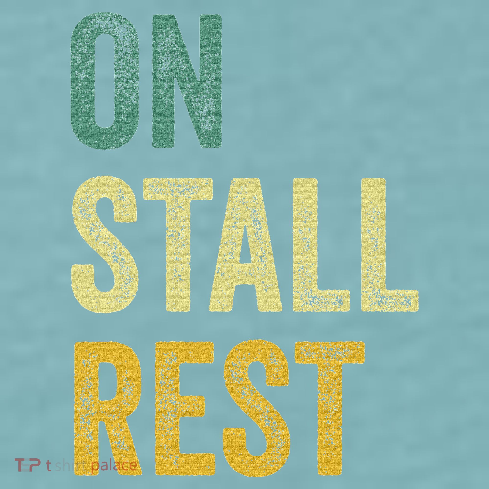 On Stall Rest Horse Sueded Cloud Jersey T-Shirt