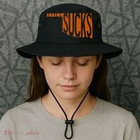 Oklahoma Still Sucks Austin Tx Fan Burnt Orange Rivalry Bucket Hat thumb 3