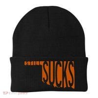 Oklahoma Still Sucks Austin Tx Fan Burnt Orange Rivalry Beanie thumb 0