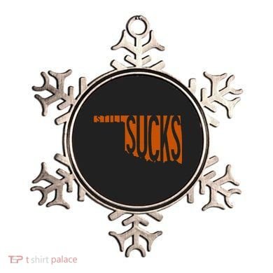 Oklahoma Still Sucks Austin Tx Fan Burnt Orange Rivalry Ornament