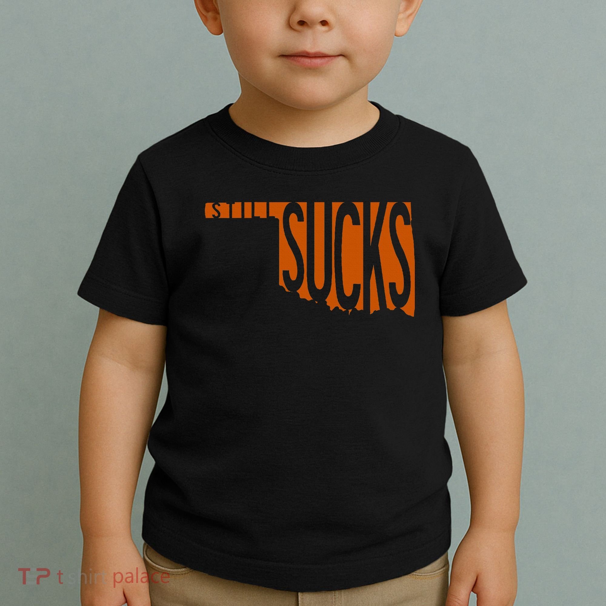 Oklahoma Still Sucks Austin Tx Fan Burnt Orange Rivalry Toddler T-Shirt