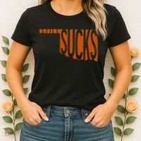Oklahoma Still Sucks Austin Tx Fan Burnt Orange Rivalry Women's T-Shirt thumb 2