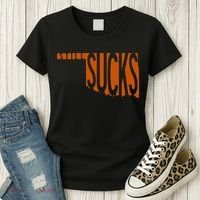Oklahoma Still Sucks Austin Tx Fan Burnt Orange Rivalry Women's T-Shirt thumb 3