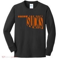 Oklahoma Still Sucks Austin Tx Fan Burnt Orange Rivalry Kids Long Sleeve Shirt thumb 0