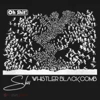 Oh Shit! Ski Whistler Blackcomb Women's Hoodie thumb 2