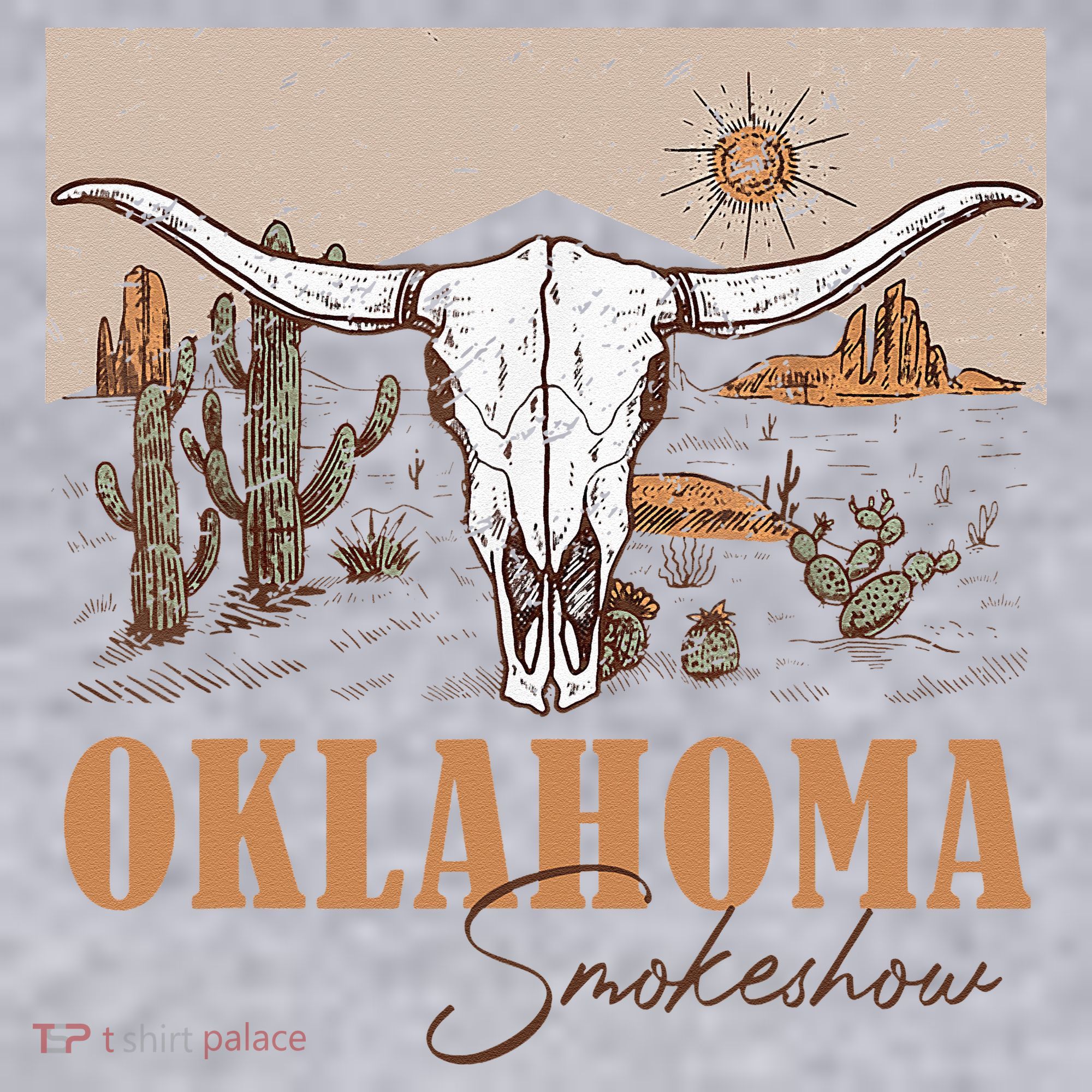 Oklahoma Smoke Show Oklahoma Smokeshow Western Country Women's Sweatshirt