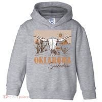 Oklahoma Smoke Show Oklahoma Smokeshow Western Country Toddler Hoodie thumb 0