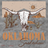 Oklahoma Smoke Show Oklahoma Smokeshow Western Country Toddler Hoodie thumb 2