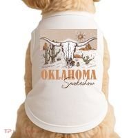 Oklahoma Smoke Show Oklahoma Smokeshow Western Country Doggie Tank thumb 0