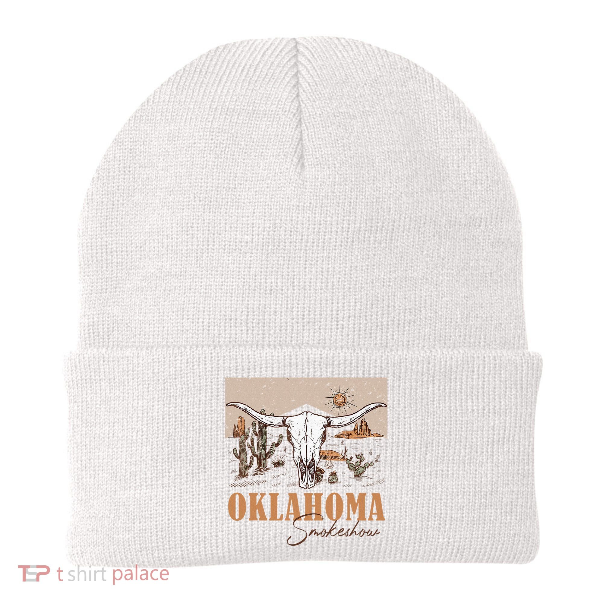 Oklahoma Smoke Show Oklahoma Smokeshow Western Country Beanie