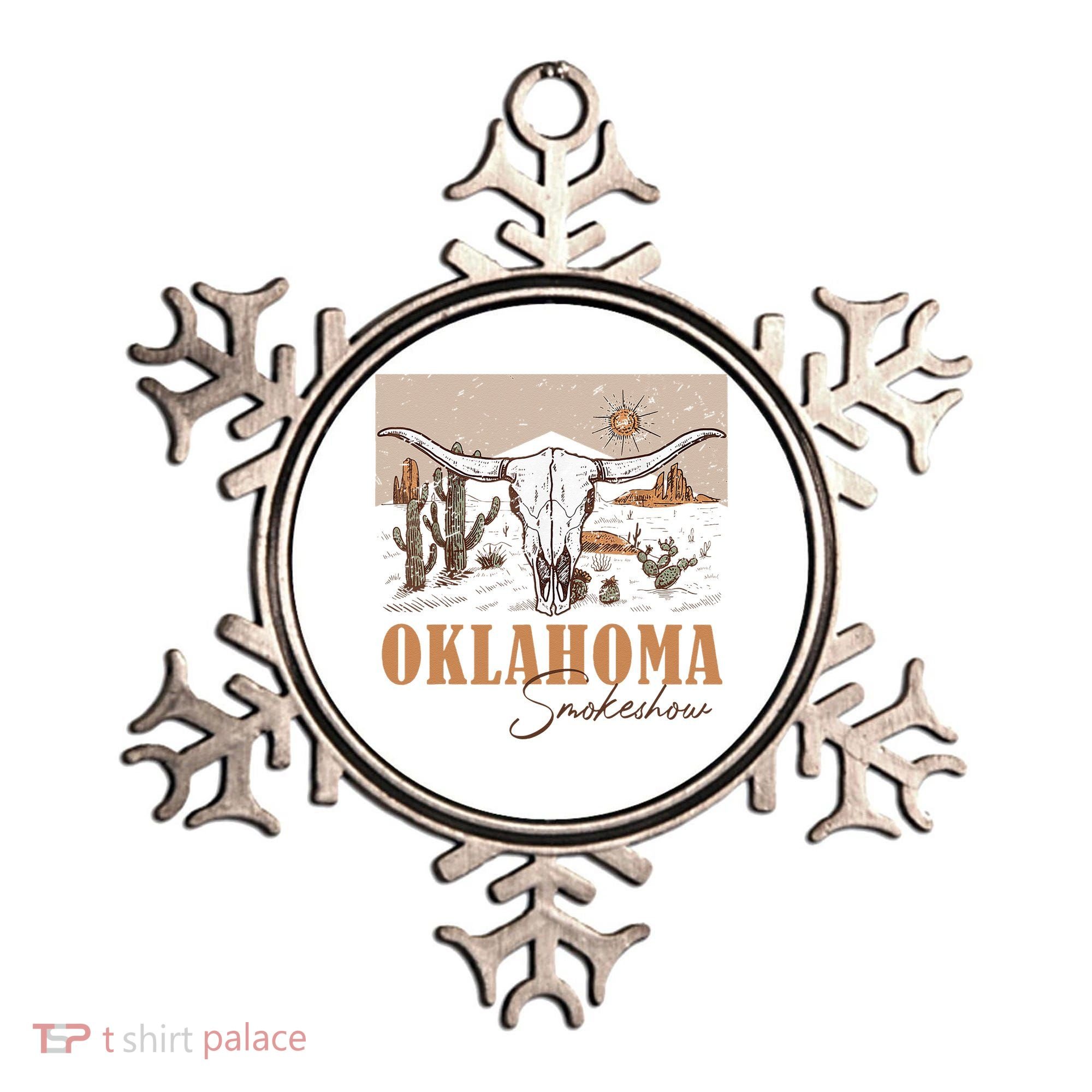 Oklahoma Smoke Show Oklahoma Smokeshow Western Country Ornament