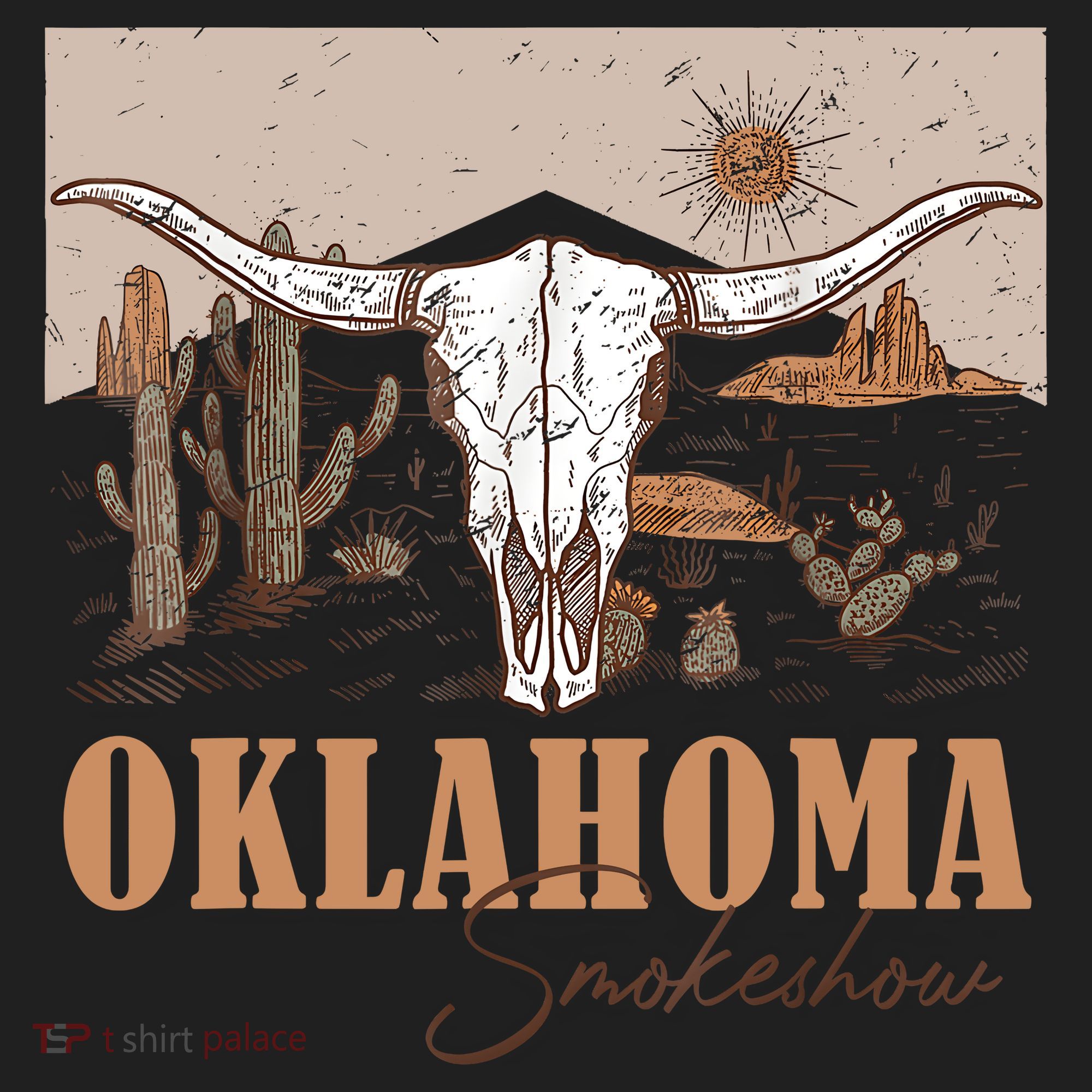 Oklahoma Smoke Show Oklahoma Smokeshow Western Country Women's Sweatshirt