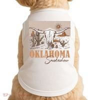 Oklahoma Smoke Show Oklahoma Smokeshow Western Country Doggie Tank thumb 0
