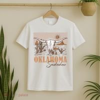 Oklahoma Smoke Show Oklahoma Smokeshow Western Country T-Shirt thumb 2