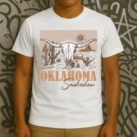 Oklahoma Smoke Show Oklahoma Smokeshow Western Country T-Shirt thumb 3