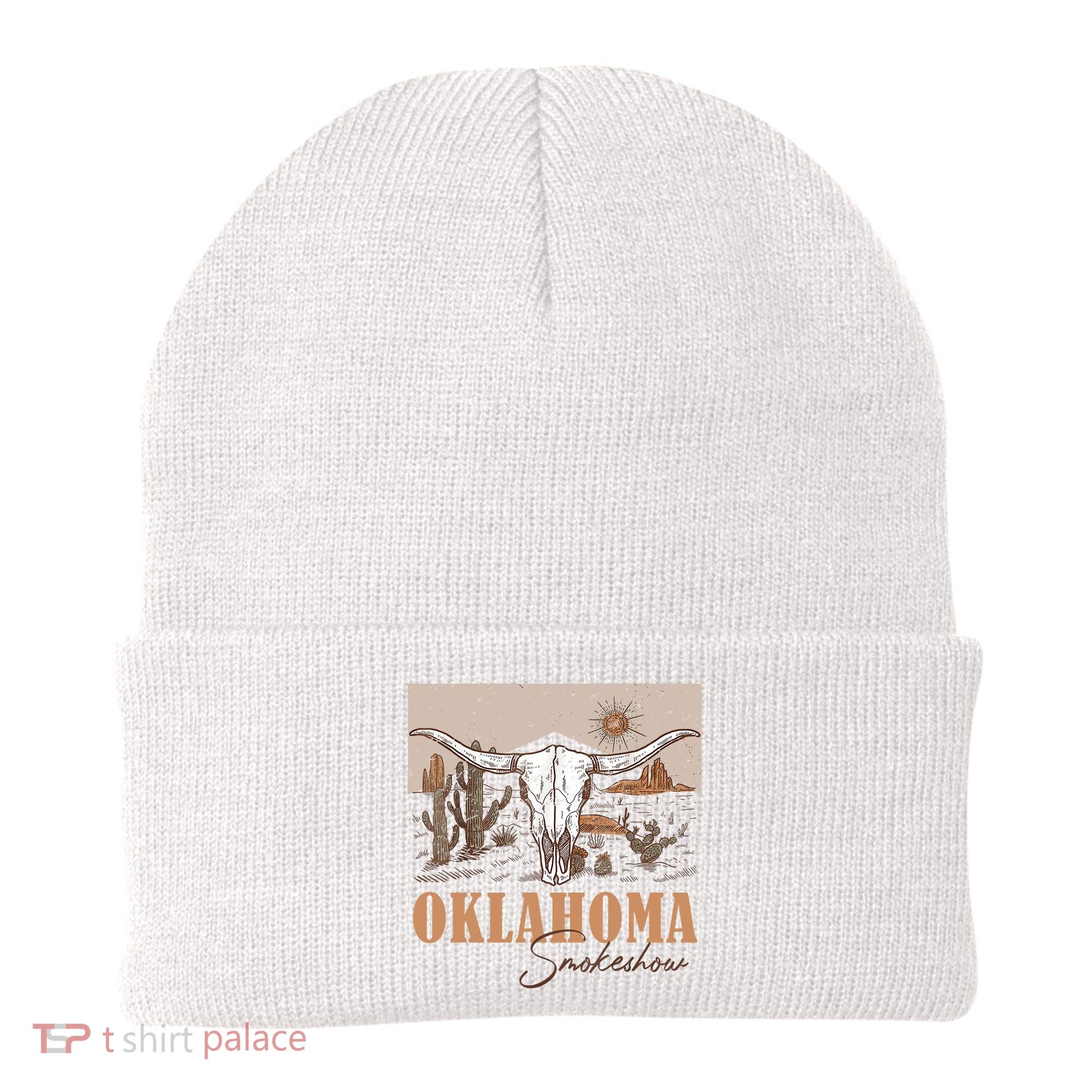 Oklahoma Smoke Show Oklahoma Smokeshow Western Country Beanie