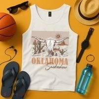 Oklahoma Smoke Show Oklahoma Smokeshow Western Country Tank Top thumb 4