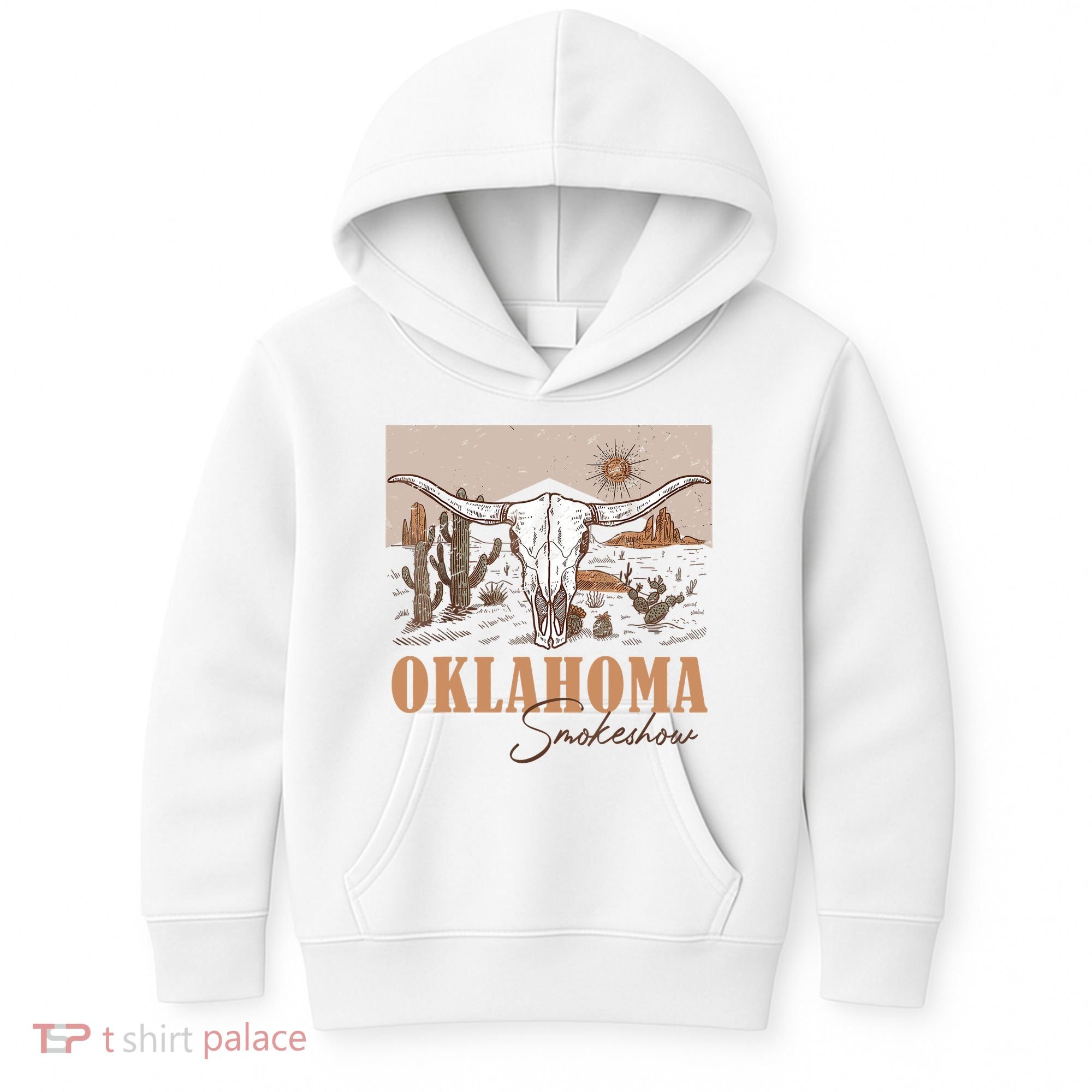 Oklahoma Smoke Show Oklahoma Smokeshow Western Country Kids Hoodie