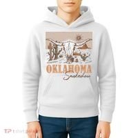 Oklahoma Smoke Show Oklahoma Smokeshow Western Country Kids Hoodie thumb 4