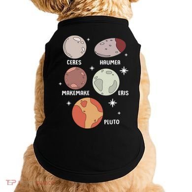 Outer Space Solar System Dwarf Planet For Kids Doggie Tank