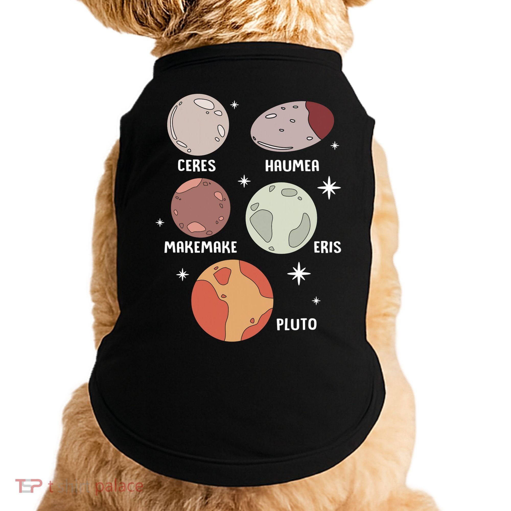 Outer Space Solar System Dwarf Planet For Kids Doggie Tank