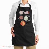 Outer Space Solar System Dwarf Planet For Kids Apron thumb 2