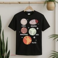 Outer Space Solar System Dwarf Planet For Kids T-Shirt thumb 2