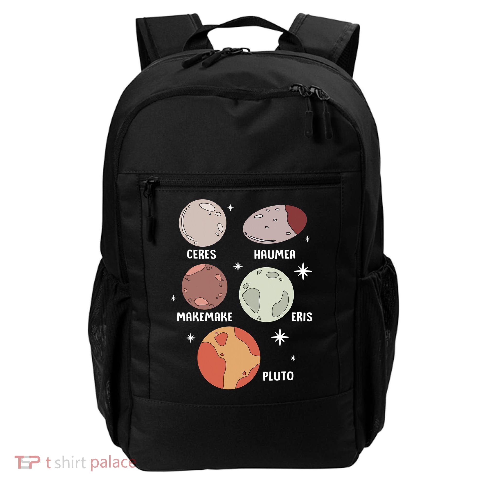 Outer Space Solar System Dwarf Planet For Kids Backpack
