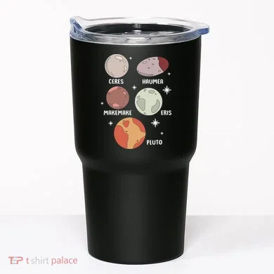 Outer Space Solar System Dwarf Planet For Kids Tumbler