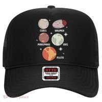 Outer Space Solar System Dwarf Planet For Kids Hat thumb 0