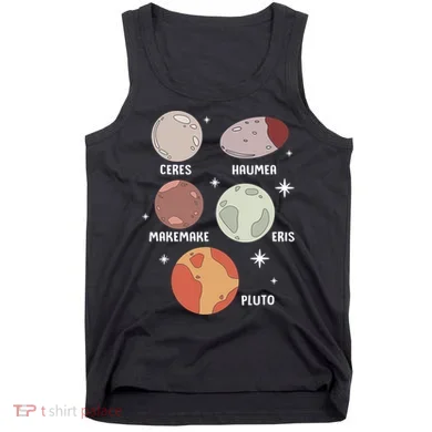 Outer Space Solar System Dwarf Planet For Kids Tank Top