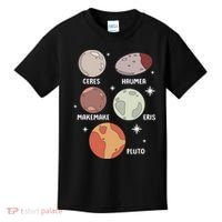Outer Space Solar System Dwarf Planet For Kids Kids T-Shirt thumb 0