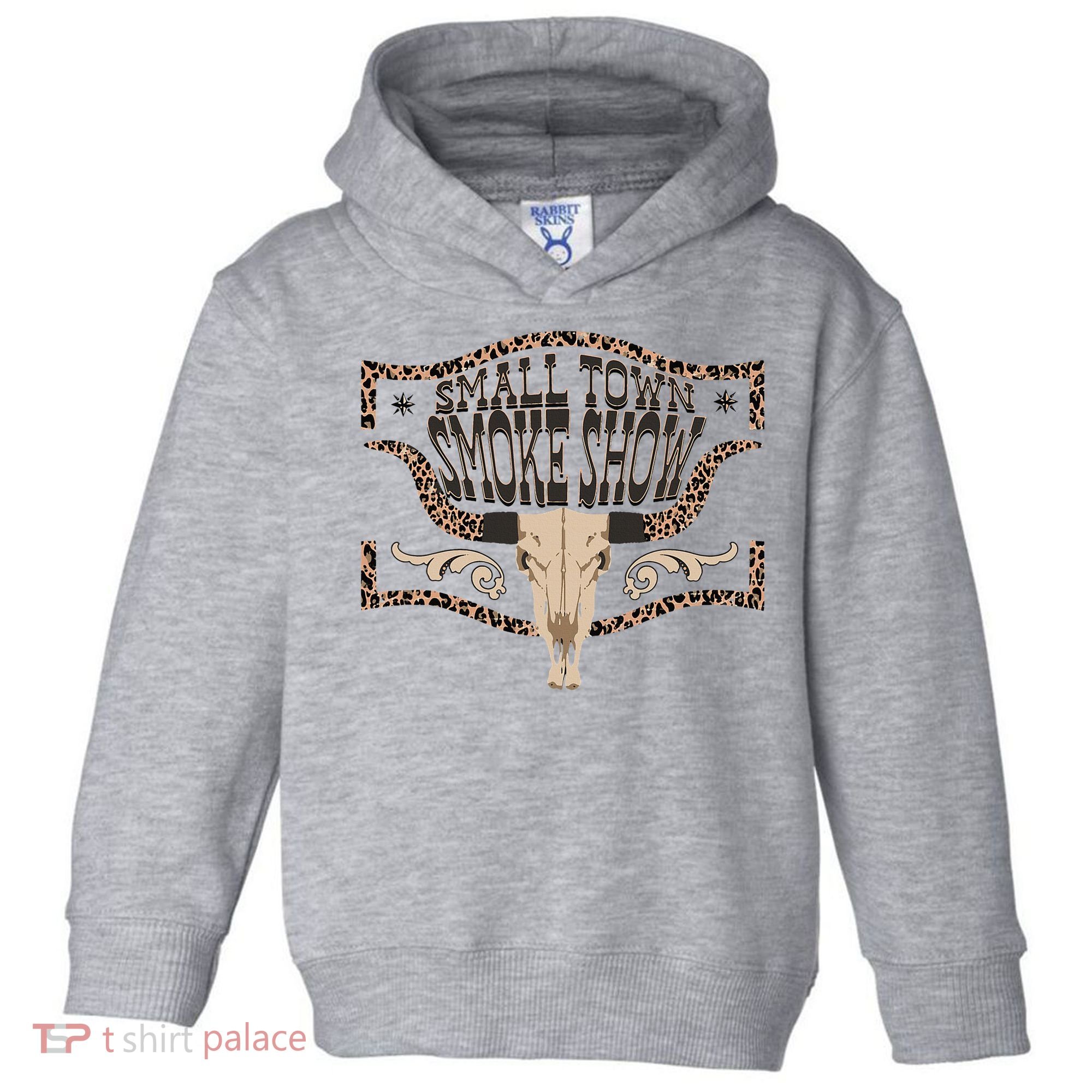 Oklahoma Smokeshow Small Town Smoke Show Toddler Hoodie