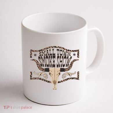 Oklahoma Smokeshow Small Town Smoke Show Coffee Mug back