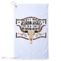 Oklahoma Smokeshow Small Town Smoke Show Golf Towel thumb 0