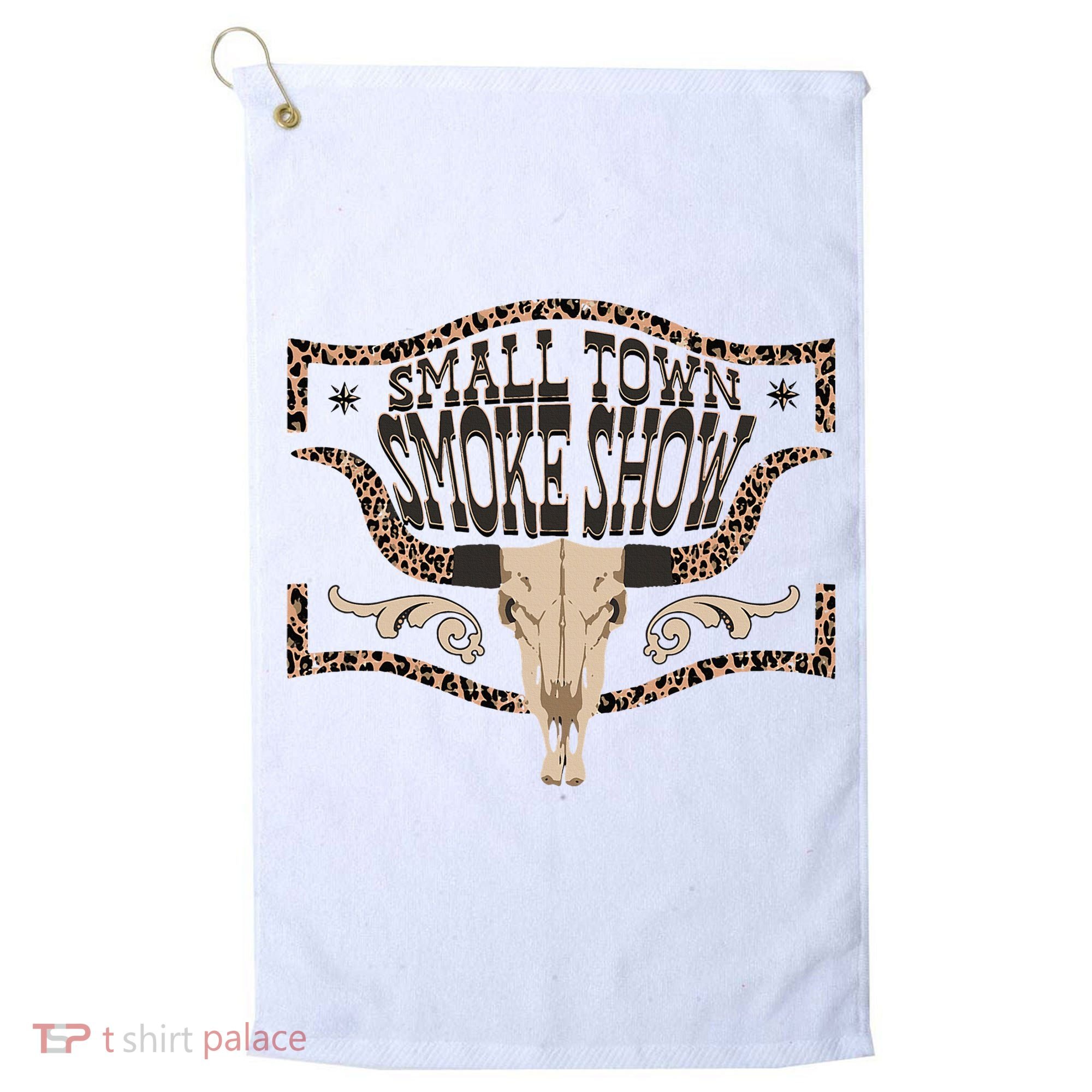 Oklahoma Smokeshow Small Town Smoke Show Golf Towel