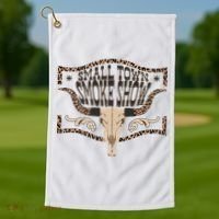 Oklahoma Smokeshow Small Town Smoke Show Golf Towel thumb 1